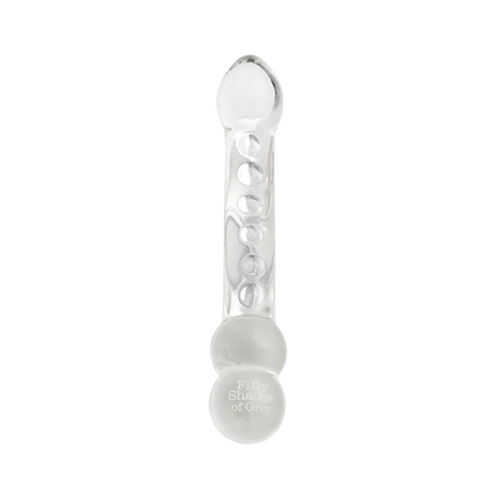 Fifty Shades of Grey - Drive Me Crazy - Glazen g-spot dildo